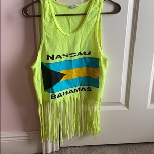 Nassau bahama crop top